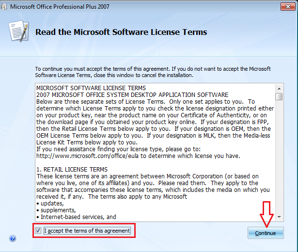 Microsoft Office 2007 Pro Plus Lifetime License Key for Windows PC