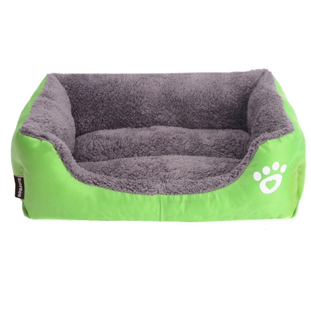 Pet Sofa Dog Bed Bottom Warm Cat Bed House Soft Fleece Plush Nest Basket Cushion For Small Medium Large Dogs S-3XL