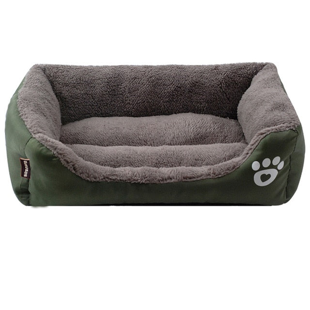 Pet Sofa Dog Bed Bottom Warm Cat Bed House Soft Fleece Plush Nest Basket Cushion For Small Medium Large Dogs S-3XL