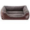 Pet Sofa Dog Bed Bottom Warm Cat Bed House Soft Fleece Plush Nest Basket Cushion For Small Medium Large Dogs S-3XL