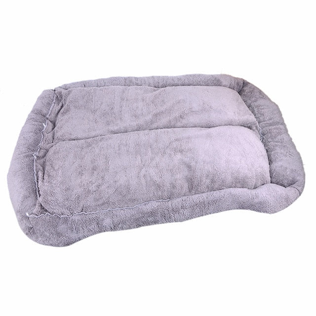 Pet Sofa Dog Bed Bottom Warm Cat Bed House Soft Fleece Plush Nest Basket Cushion For Small Medium Large Dogs S-3XL