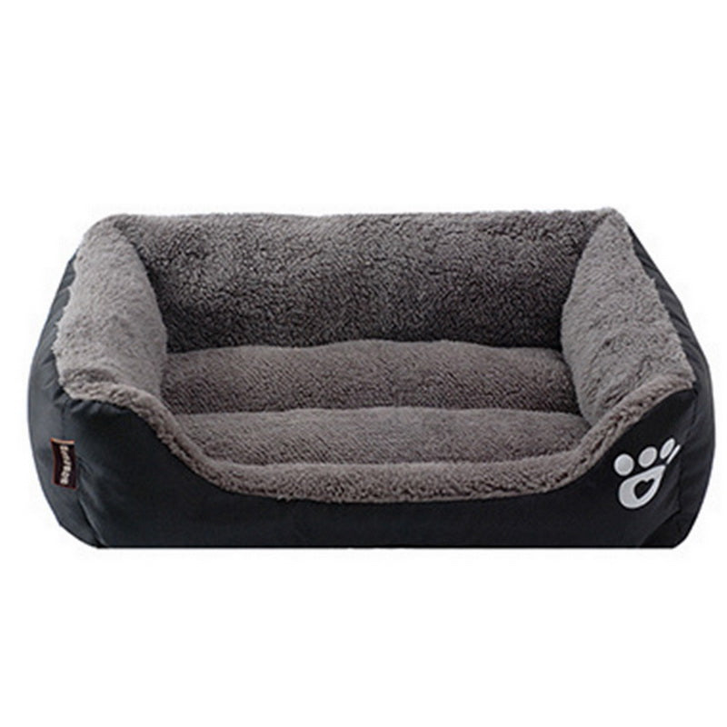 Pet Sofa Dog Bed Bottom Warm Cat Bed House Soft Fleece Plush Nest Basket Cushion For Small Medium Large Dogs S-3XL